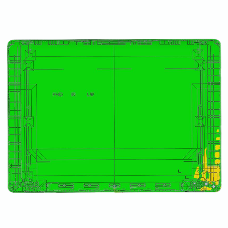 3D analysis for electronic component